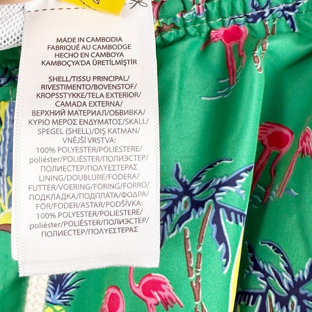 Polo Ralph Lauren Green Swim Trunks Mens Size 2XB - Picture 4 of 6